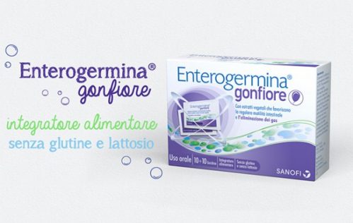 Enterogermina gonfiore addominale