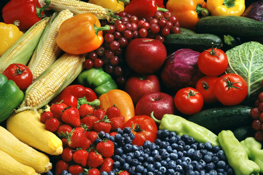 Dimagrire con frutta e verdura