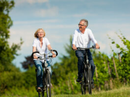 andare in bici